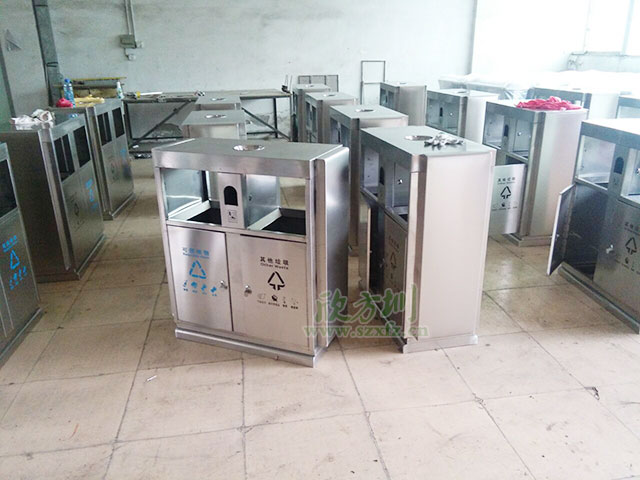    創(chuàng)新不銹鋼垃圾桶 讓環(huán)境更有價值！