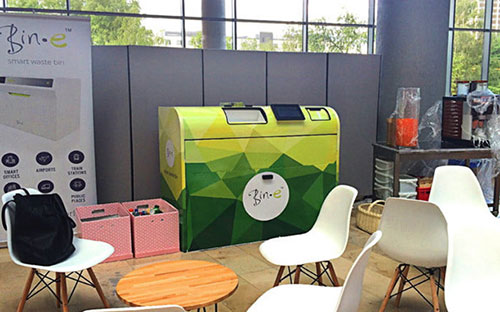 太聰明！人工智能垃圾桶能夠自動分類垃圾