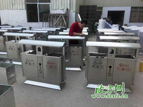 江西撫州如何選購好的不銹鋼分類垃圾桶？