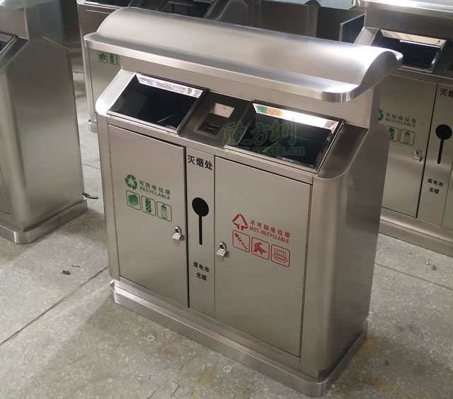 戶外不銹鋼分類(lèi)果皮箱遠(yuǎn)銷(xiāo)湖南株洲廣告公司