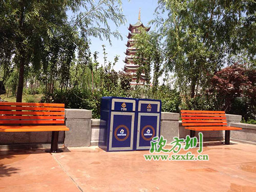 戶外分類彩繪垃圾桶什么品牌好？欣方圳為您推薦