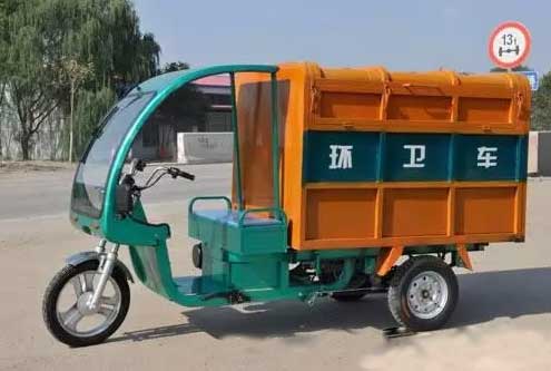 三亞街道上的垃圾箱將被取消，實施三輪電動車定時上門收集！