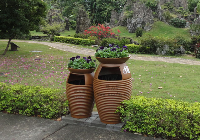 景區(qū)垃圾桶產品設計、生產制作的要點