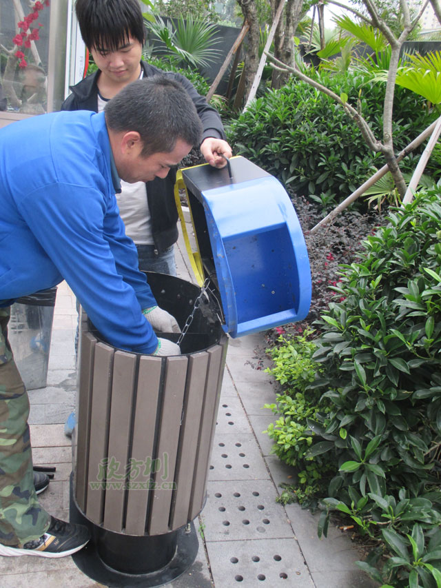 深圳房地產(chǎn)用什么垃圾桶？