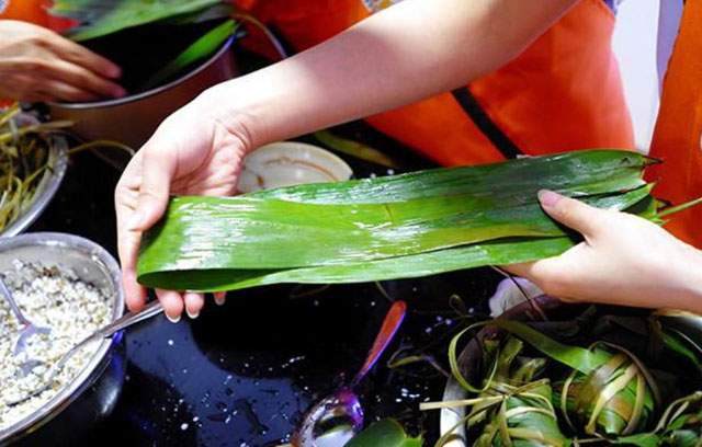 端午將至粽葉屬于什么垃圾可扔廚余垃圾桶嗎？